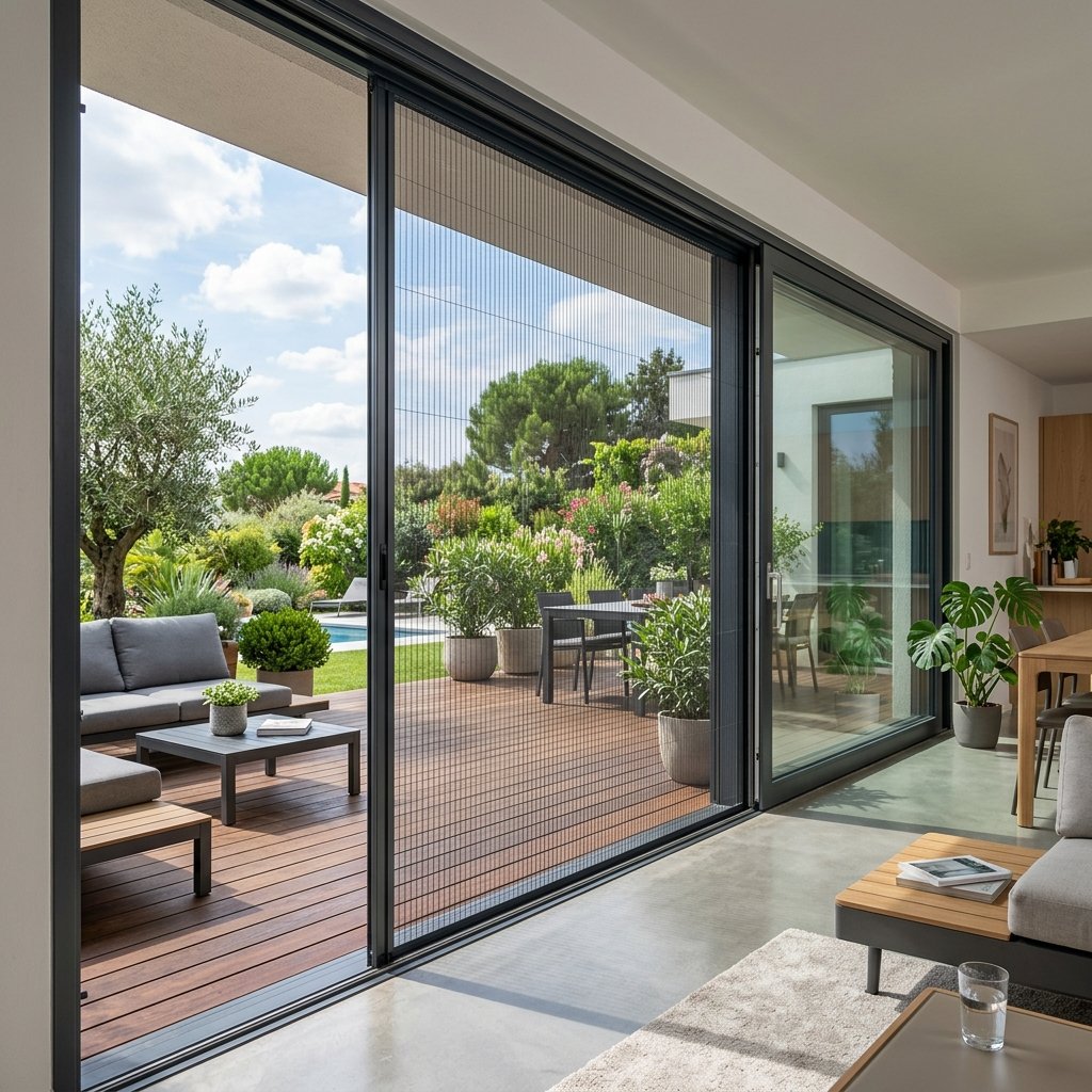 Mosquito Sliding Doors in Hyderabad